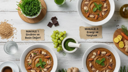 Uğut Tatlısının Enerji Verici Özelliği ve Yorgunluk Üzerindeki Etkisi